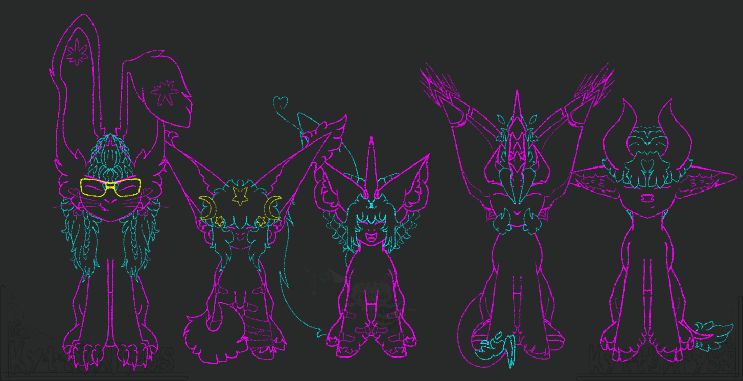 Sketched FullBody GIF