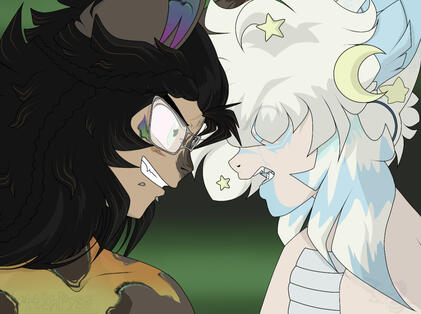 Shaded Inuyasha Headshot Manip