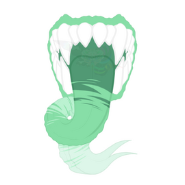 Chompers Flat-Colored